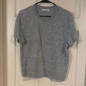 Abercrombie & Fitch Gray Knit Sweater